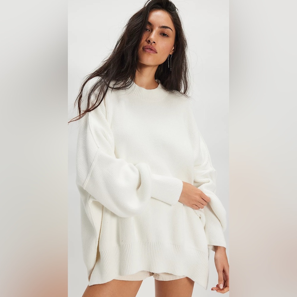 Free People Oversized Tunic Sweater Size XS